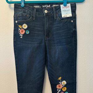 Cat & Jack High Rise Skinny Jeans Girls Size 12